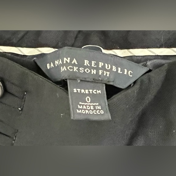 Banana Republic Business Casual Black Pants/Slacks Size 0 - Picture 4 of 4